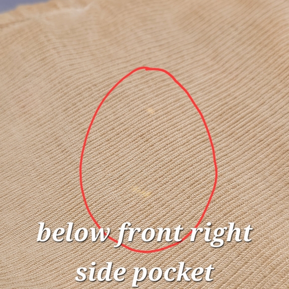 🌸Levi's 514 Women's Straight Leg Tan Corduroy Jeans Size 34 - Picture 6 of 8